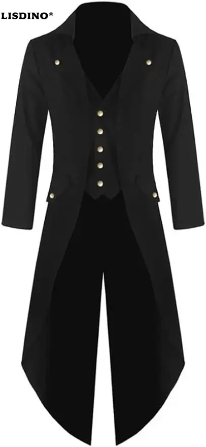 Мужская стимпанк готическая ку – обзор и цена Vintage Fashion Jacket