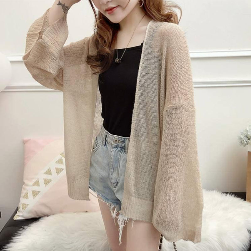 Весенне-осенний прозрачный вяз – обзор и цена Crop Cardigan Vintage