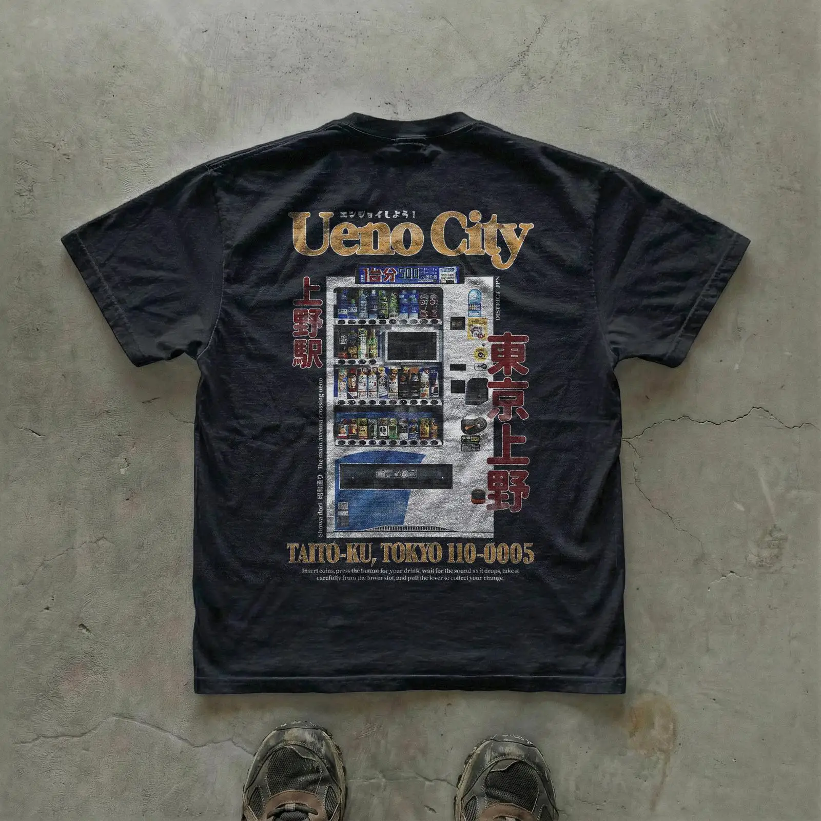 Футболка Ueno City Regular Fit – обзор и цена Vintage Fashion Tokyo