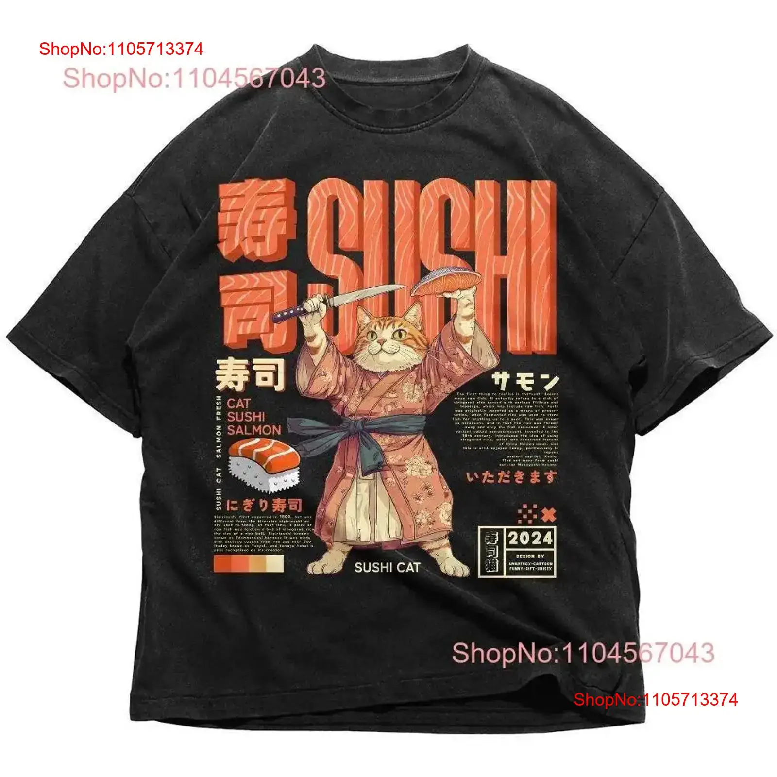 Футболка Sushi Cat в японском  – обзор и цена Vintage Fashion Tokyo