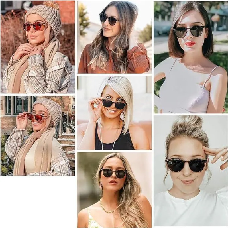 Винтажные модные круглые солнц – обзор и цена Vintage Fashion Brands