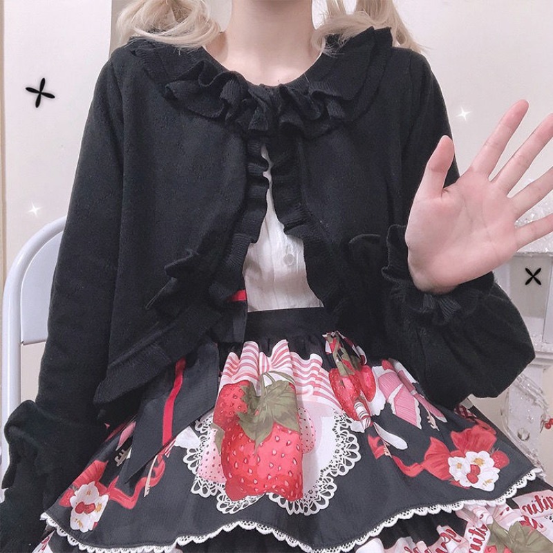 Вязаный кардиган с вырезом в ф – обзор и цена Crop Cardigan Vintage