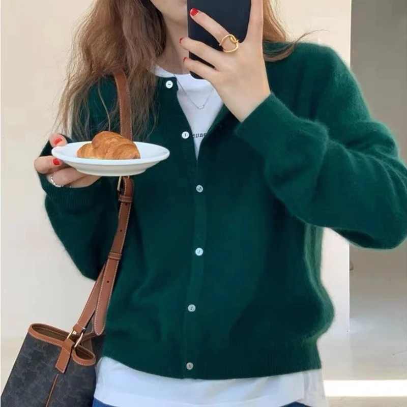 2026 винтажные топы Y2k с длин – обзор и цена Crop Cardigan Vintage