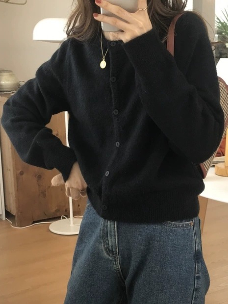 2026 винтажные топы Y2k с длин – обзор и цена Crop Cardigan Vintage