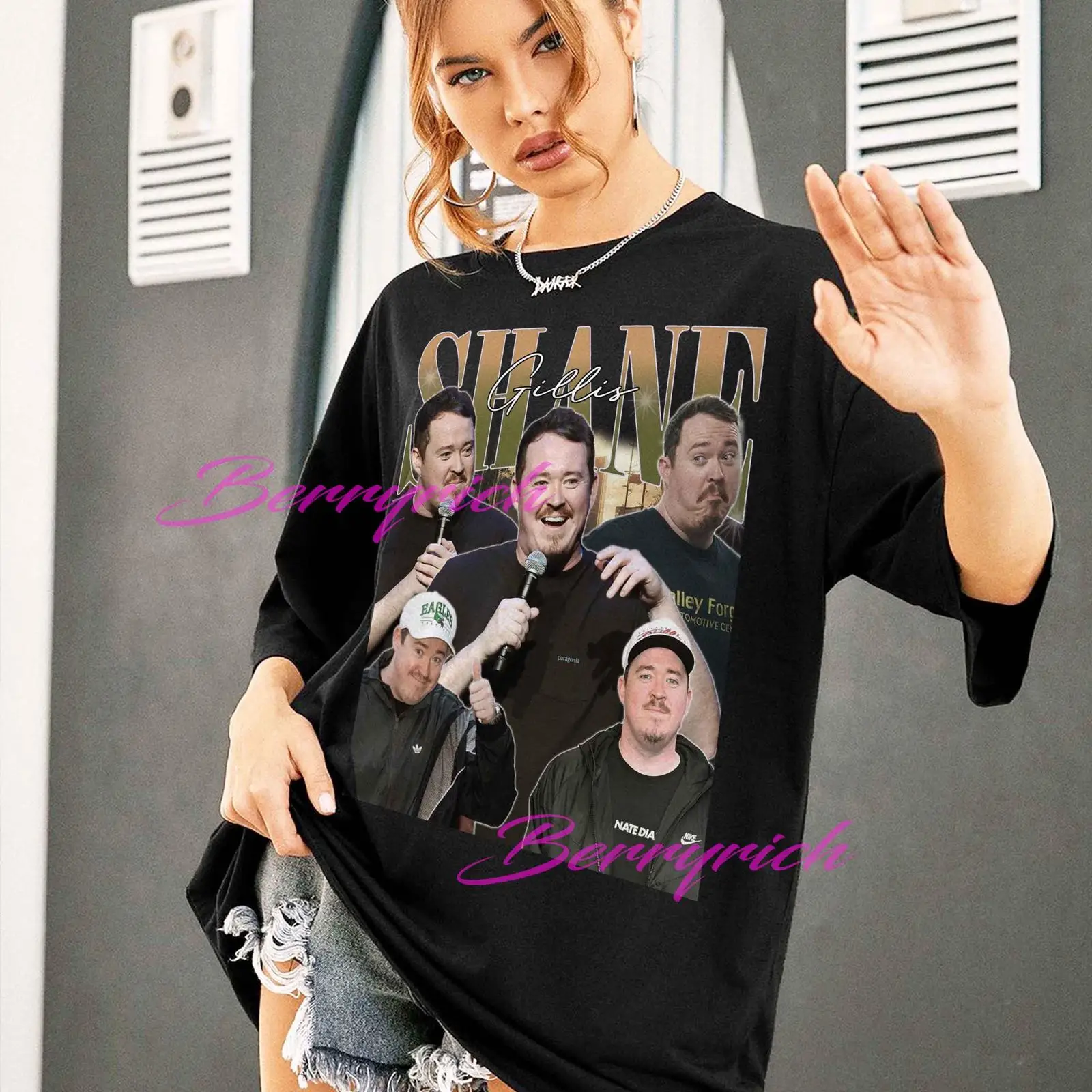 Футболка Shane Gillis Bootleg  – обзор и цена Vintage Fashion Collage
